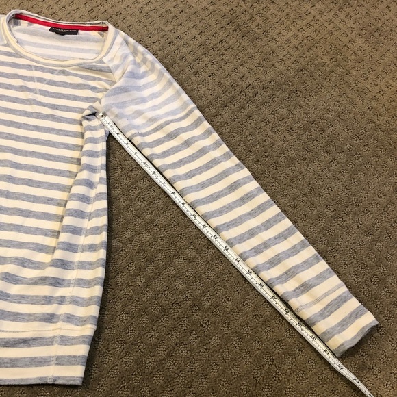 A Pea in the Pod drop shoulder striped sweatshirt - Picture 8 of 8